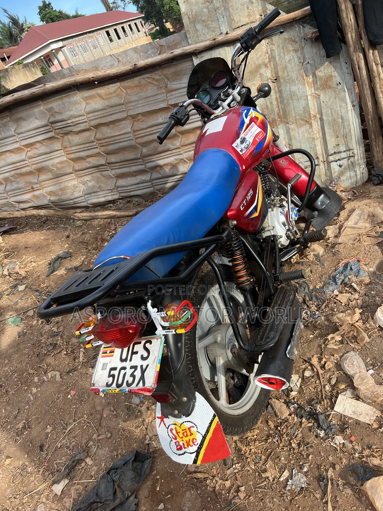 Bajaj CT 125X 2023 Red