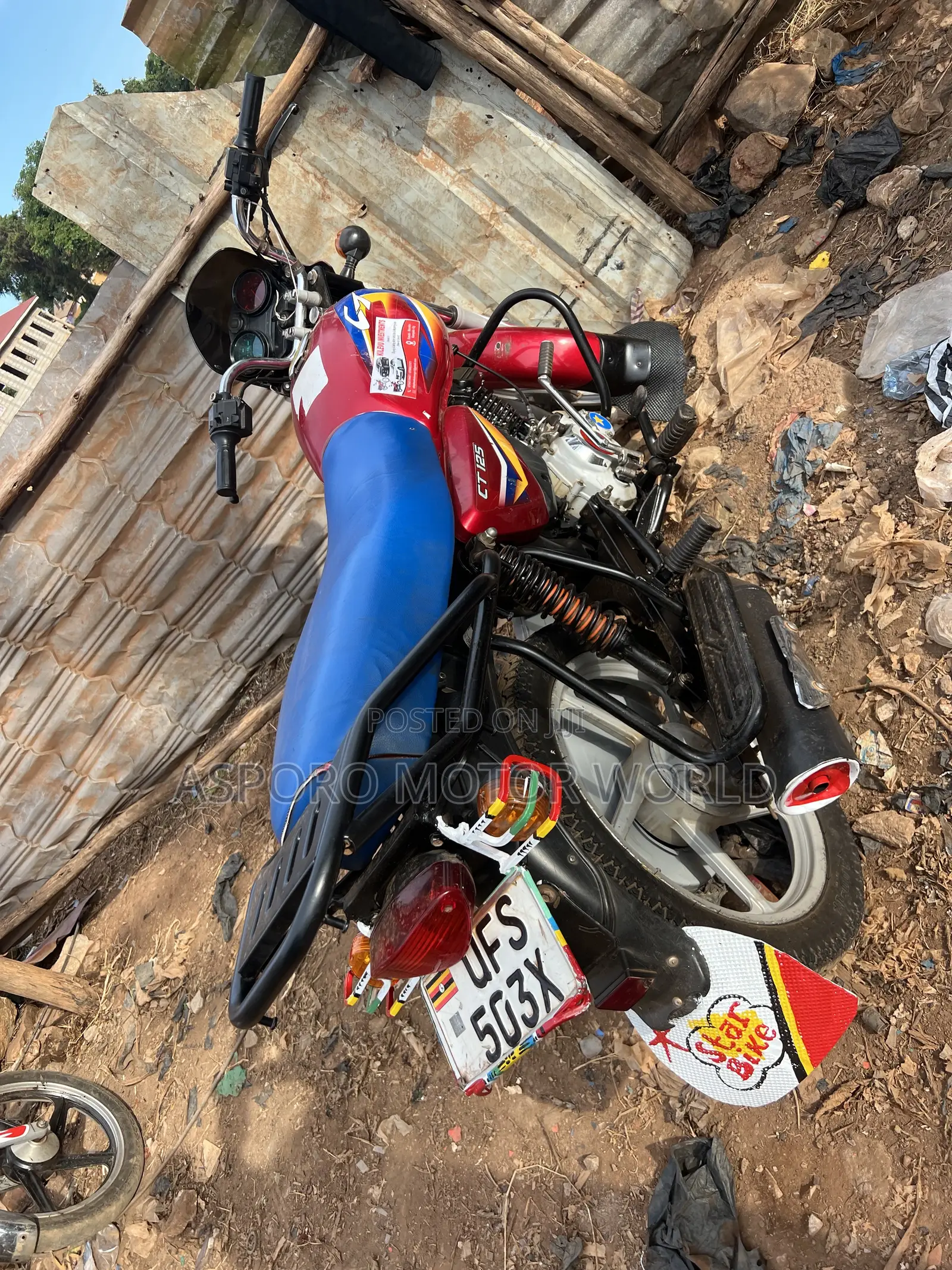 Bajaj CT 125X 2023 Red