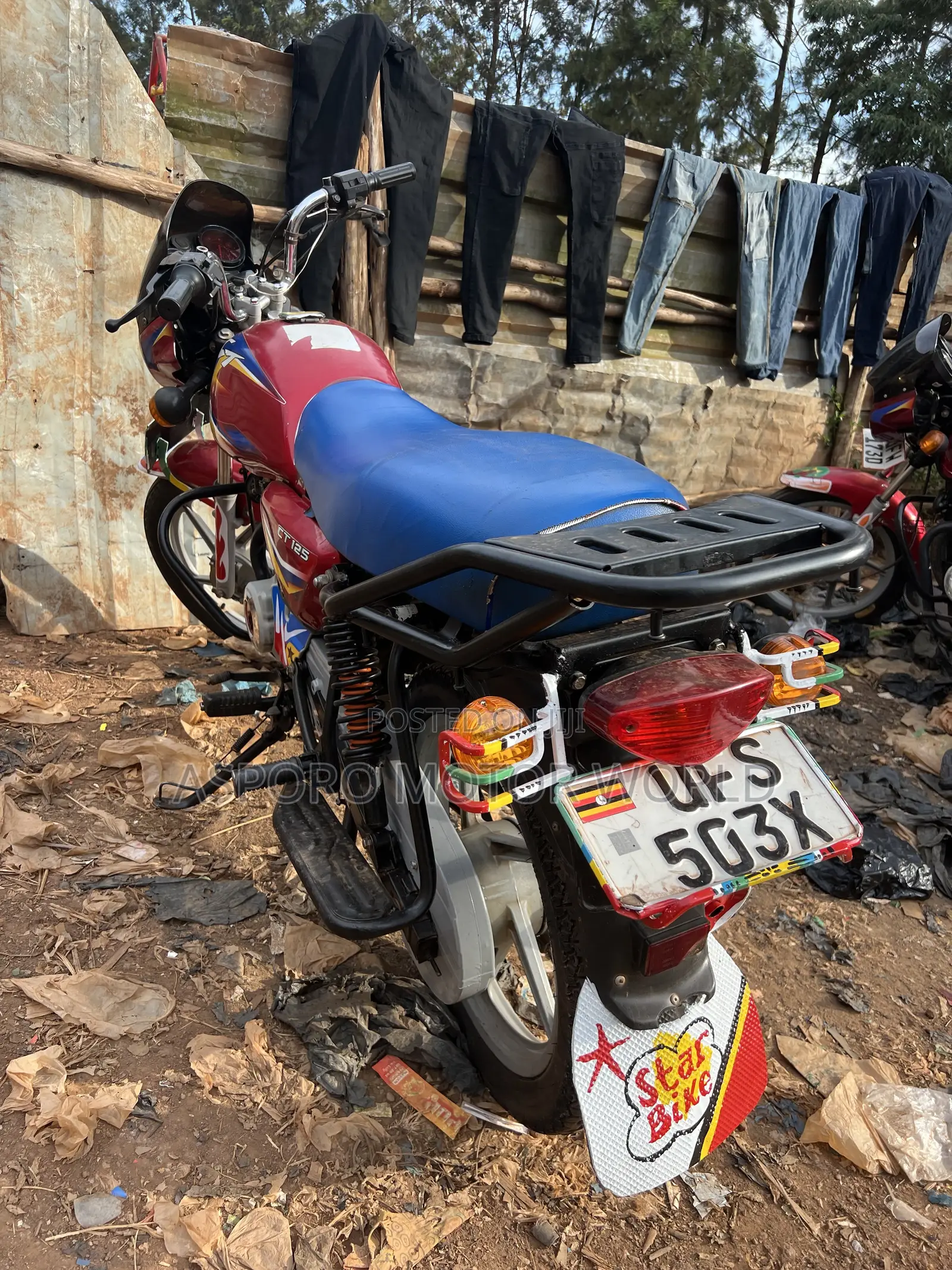Bajaj CT 125X 2023 Red