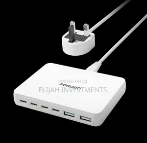 Porodo Velora 100w 4x Usb-c 2x Usb-a Gan Wall Charger