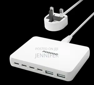 Porodo Velora 100w 4x Usb-C 2x Usb-a Gan Wall Charger