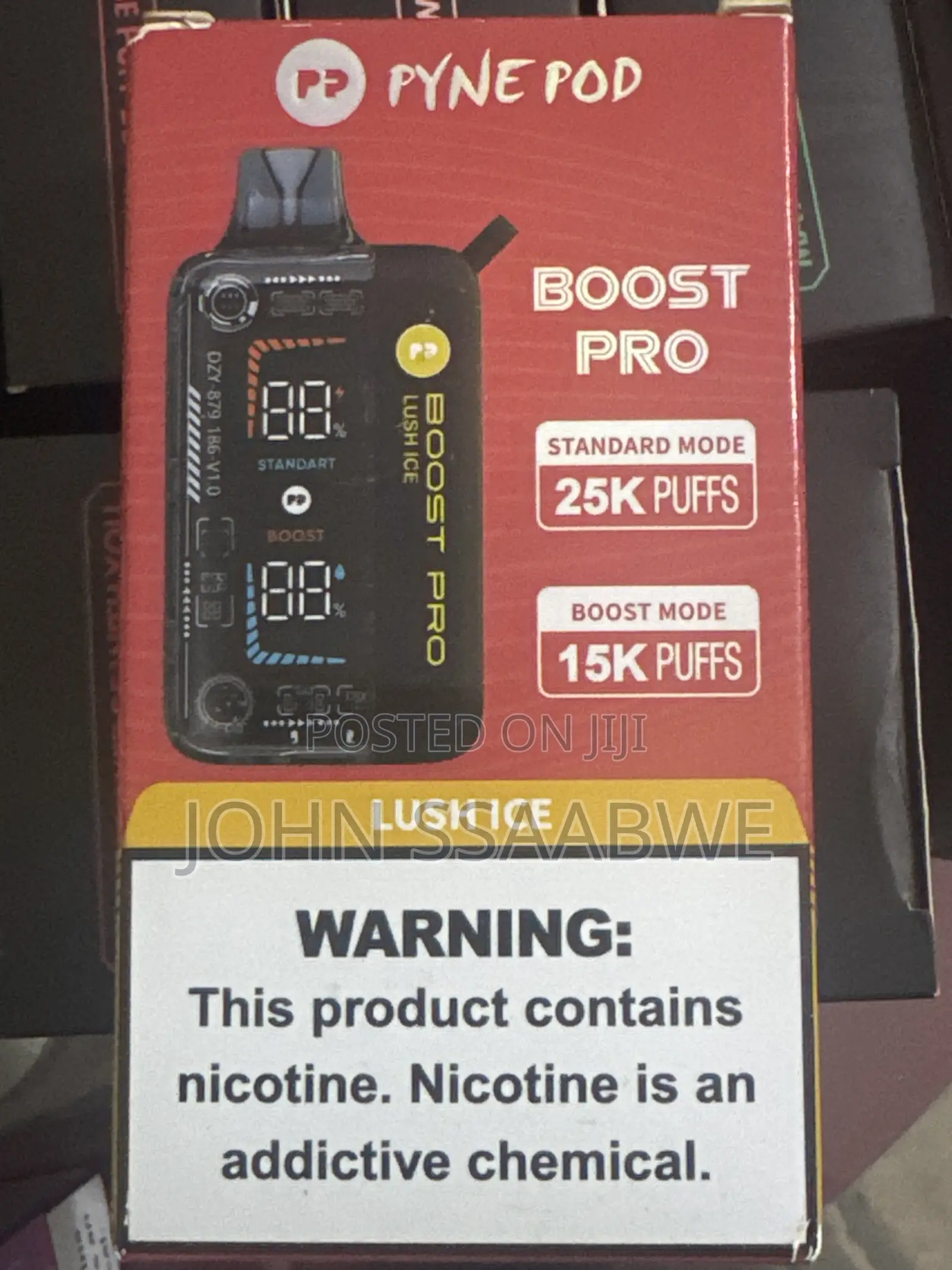 Pyne Pod Boost Pro 25000puffs Vape