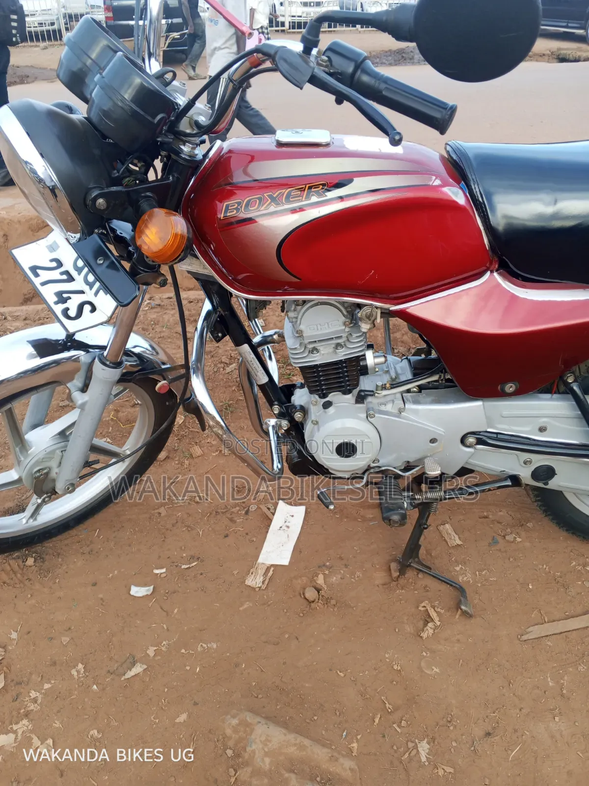 Bajaj Boxer 100 2024 Red