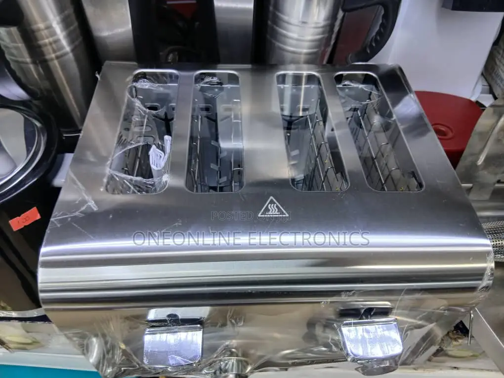 Stainless Steel 4-Slice Toaster