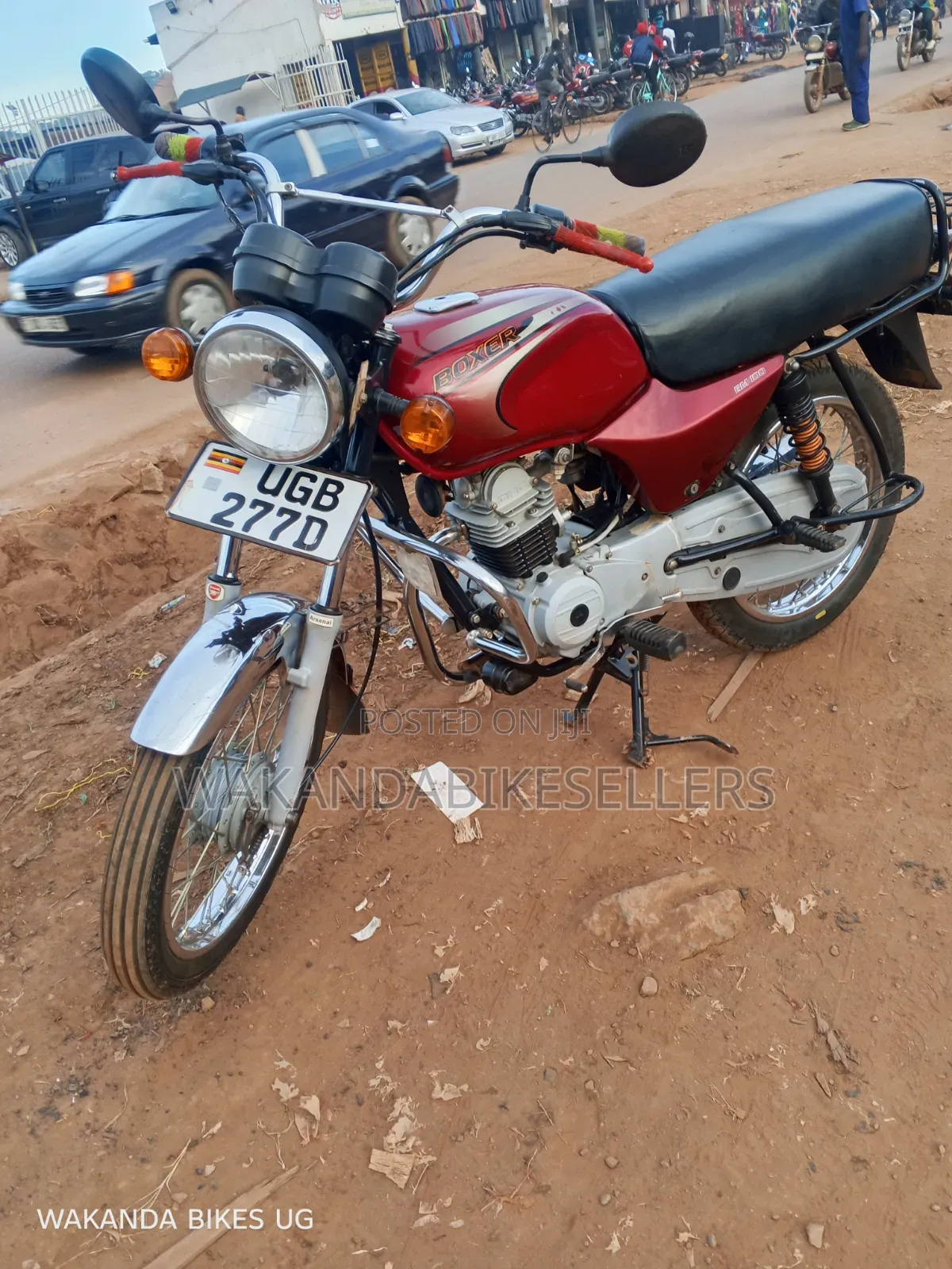 Bajaj Boxer 100 2024 Red
