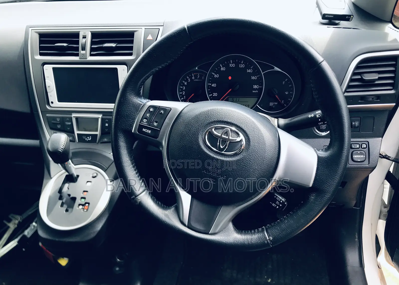 Toyota Ractis 1.5 AWD 2013 White