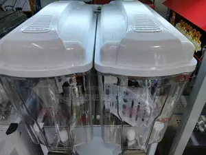 Double Juice Dispenser Featuring Two 18-Liter Clear Tanks