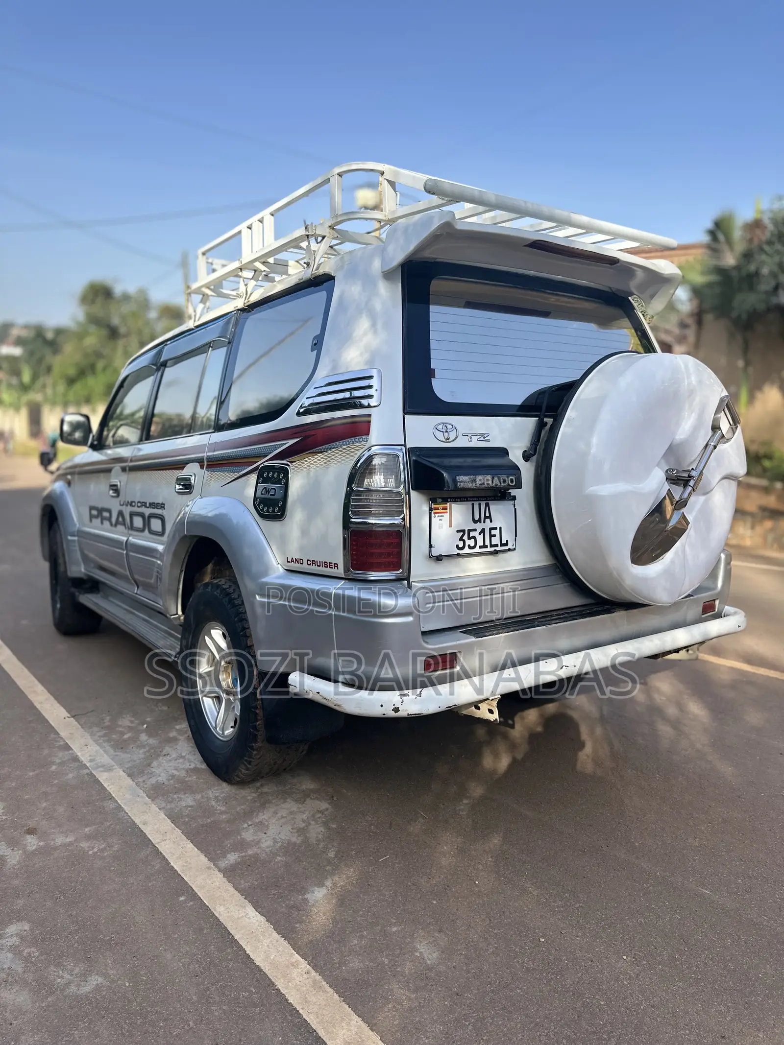Toyota Land Cruiser Prado 1998 Pearl