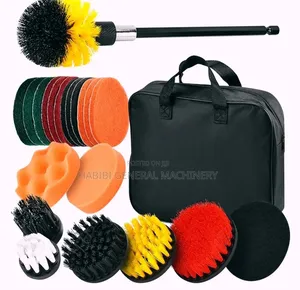 Car Detailing Brush Washing Kit/Brushes/ Pads Sponges Exterior Cleanin