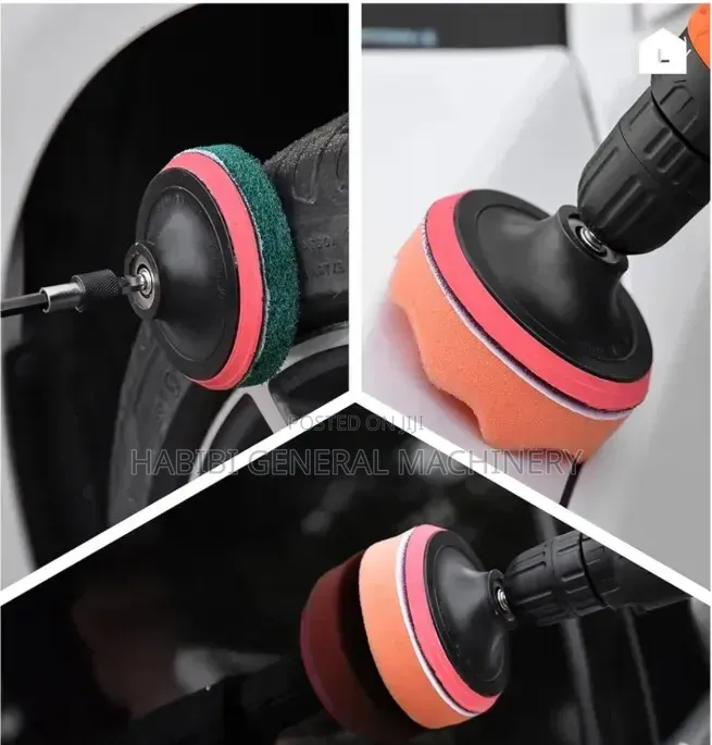 Car Detailing Brush Washing Kit/Brushes/ Pads Sponges Exterior Cleanin