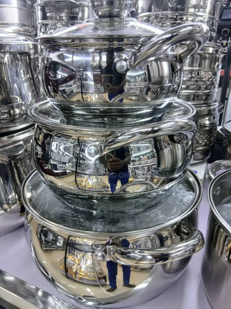 Stainless Steel Sufuria Sets