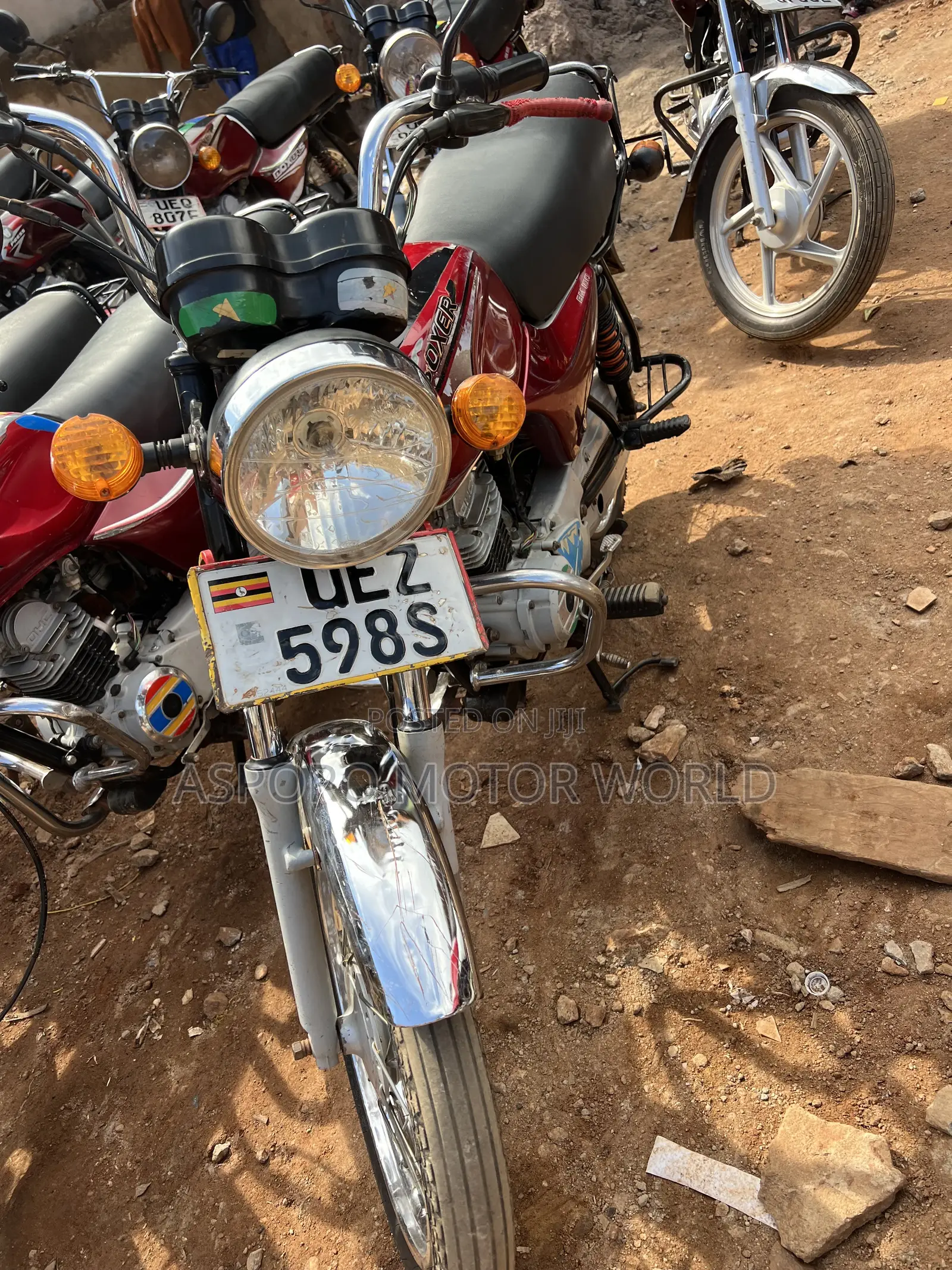 Bajaj Boxer 100 2021 Red
