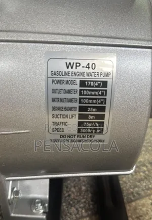 Petrol Water Pump 4 Inch