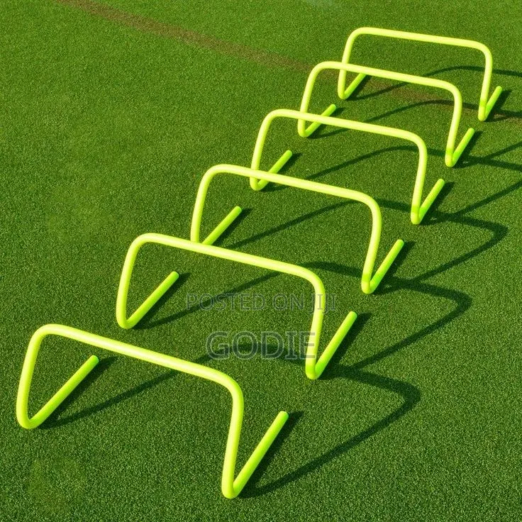6-PCS Speed Training Hurdles Designed for Agility Drills.