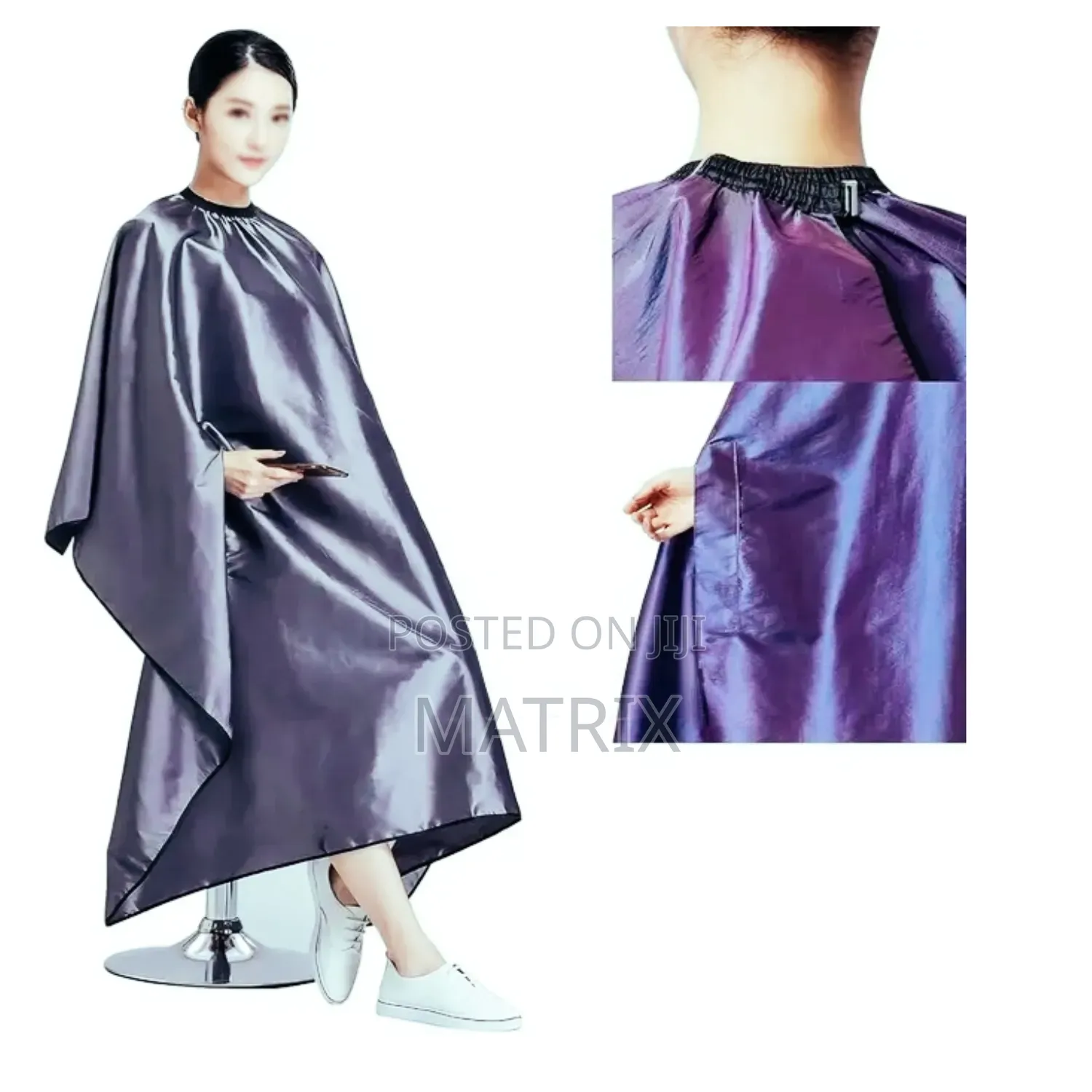 Hair Cutting Cape Salon Capes For Clients With Hand Holes Waterproof