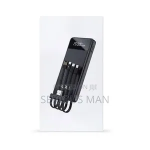Sure 20,000mah Sg-P01 Led Display Power Power Bank With Multi Cables