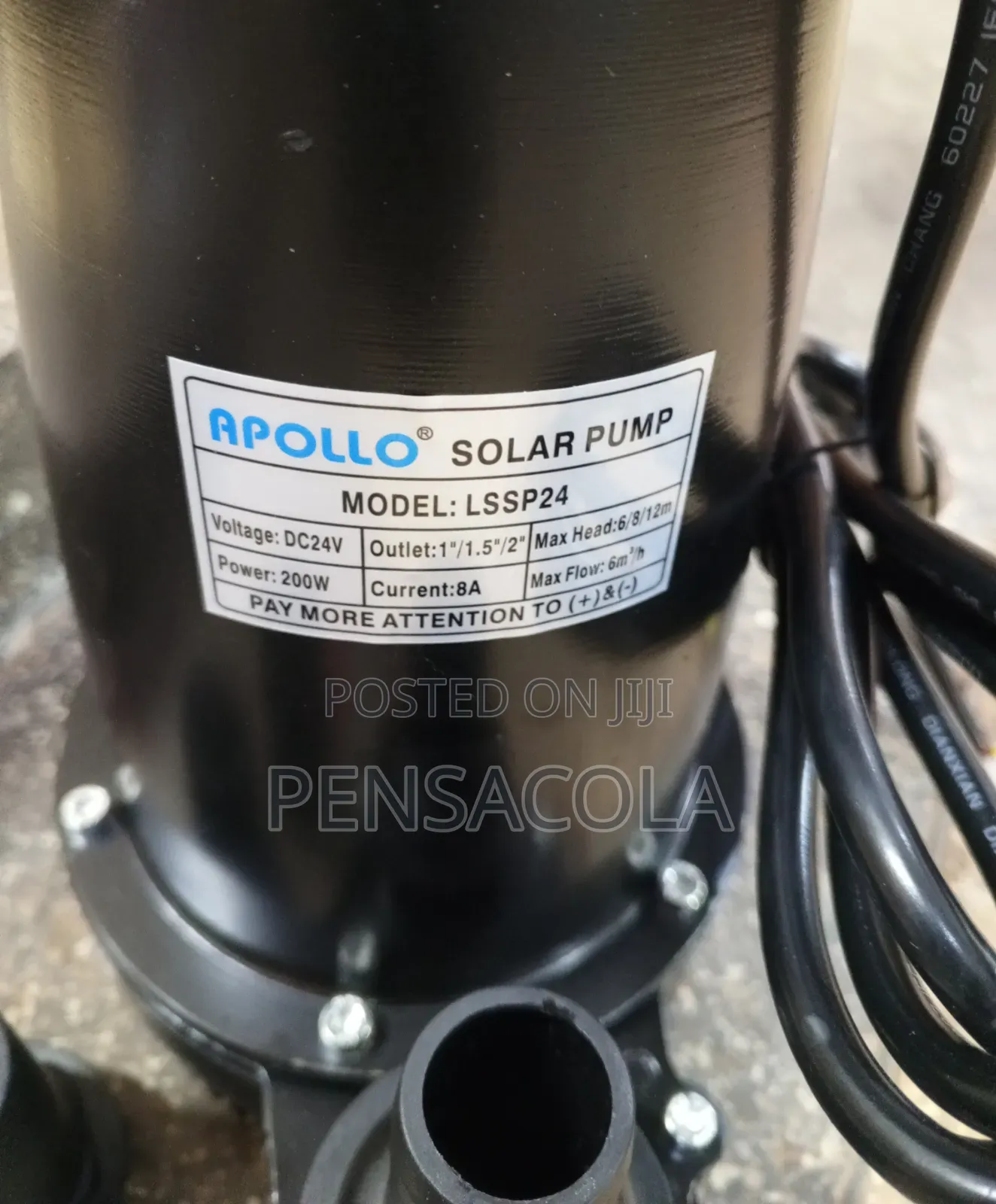 Solar Pumps 6m / 8m/ 12m All in One