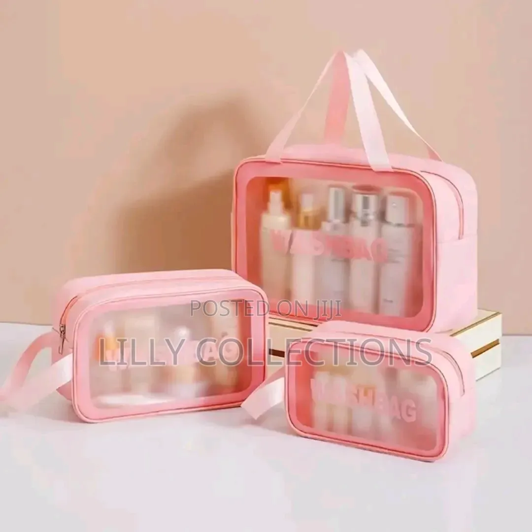 3 Piece Wash Bag Set