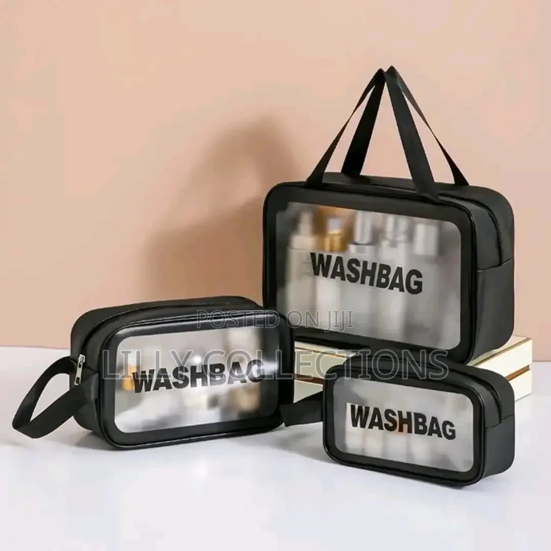 3 Piece Wash Bag Set