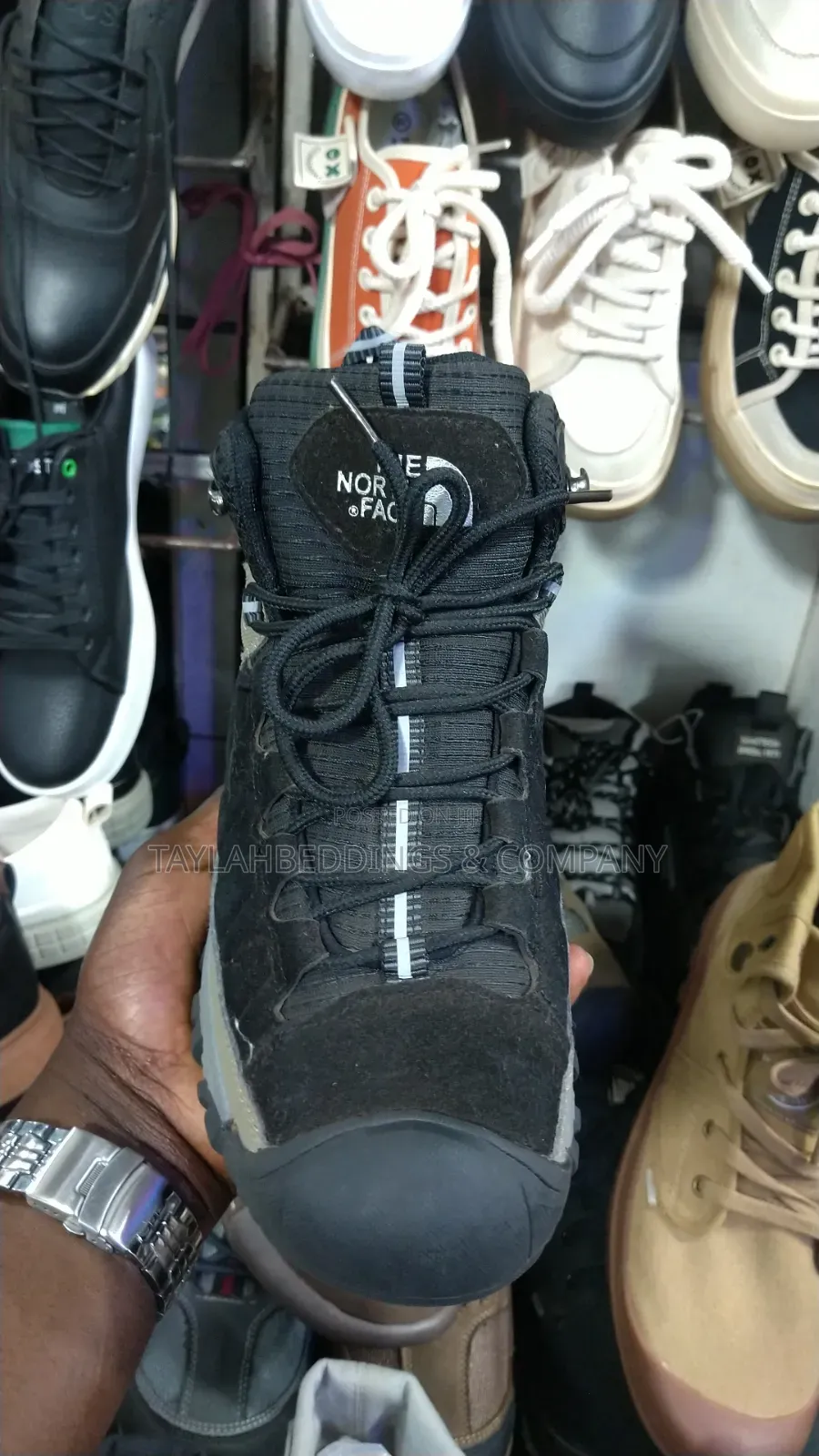 The North Face Tactical Hiking Boots-Black