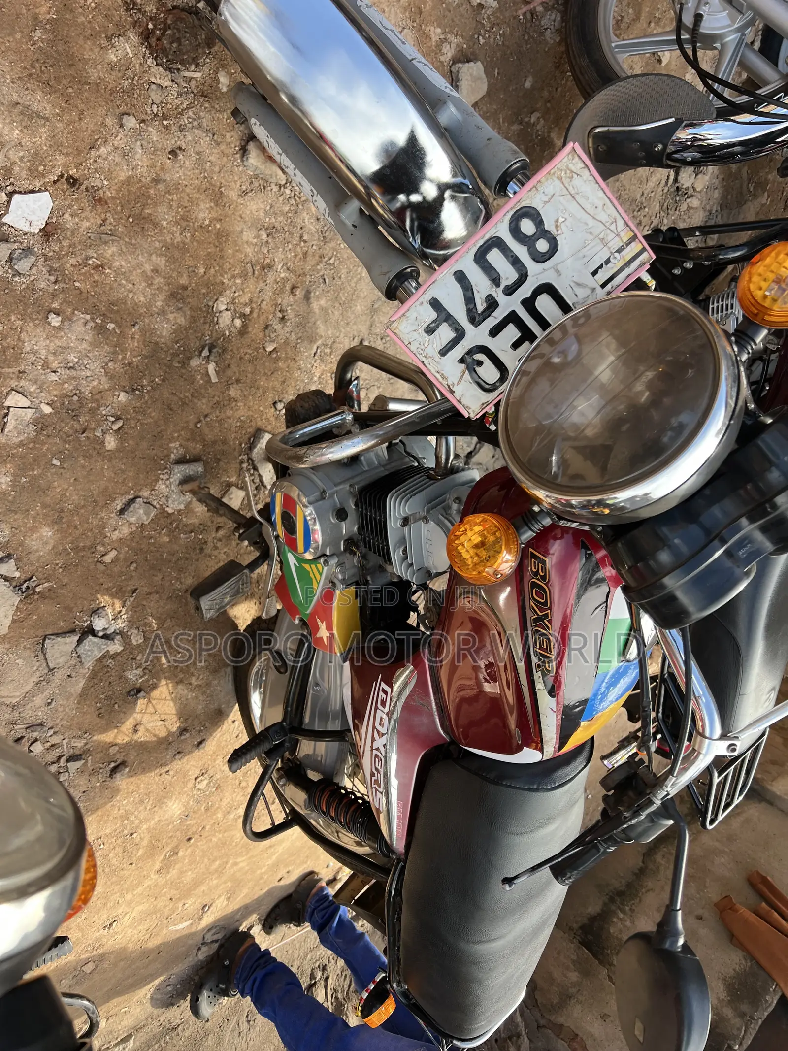 Bajaj Boxer 100 2021 Red