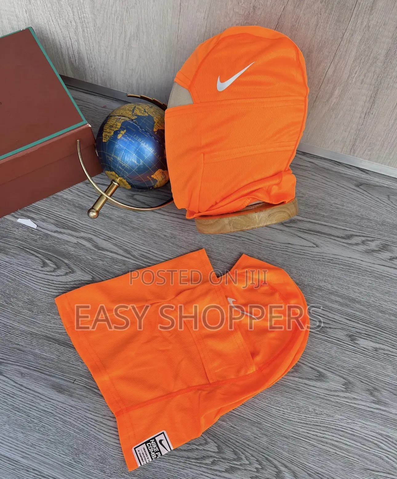 Nike Pro Hyperwarm Hood Mask / Balaclava Ski Masks Orange