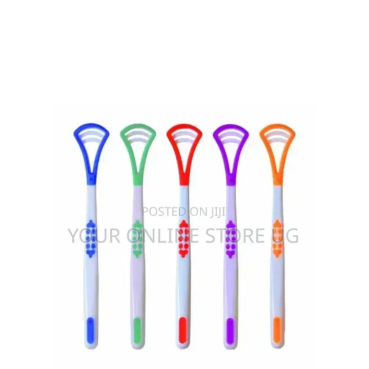 4pcs Plastic Tongue Cleaner | Fresh Breath Oral Hygiene Tool