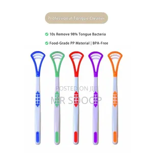 Plastic Tongue Cleaner | Fresh Breath Oral Hygiene Tool