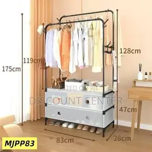 Cloth Hanger With Water Proof Shoe Rack Cover