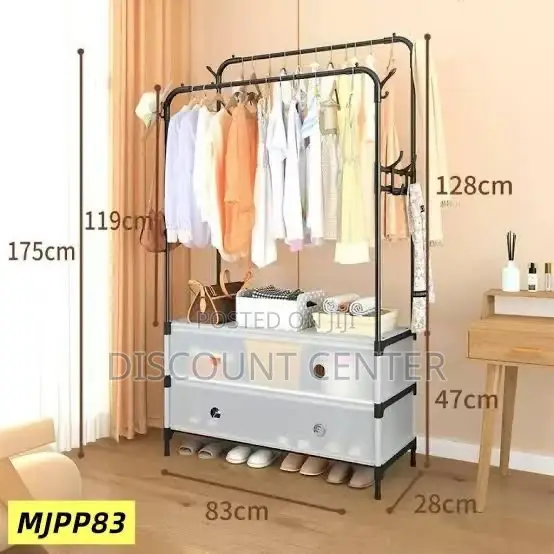 Cloth Hanger With Water Proof Shoe Rack Cover