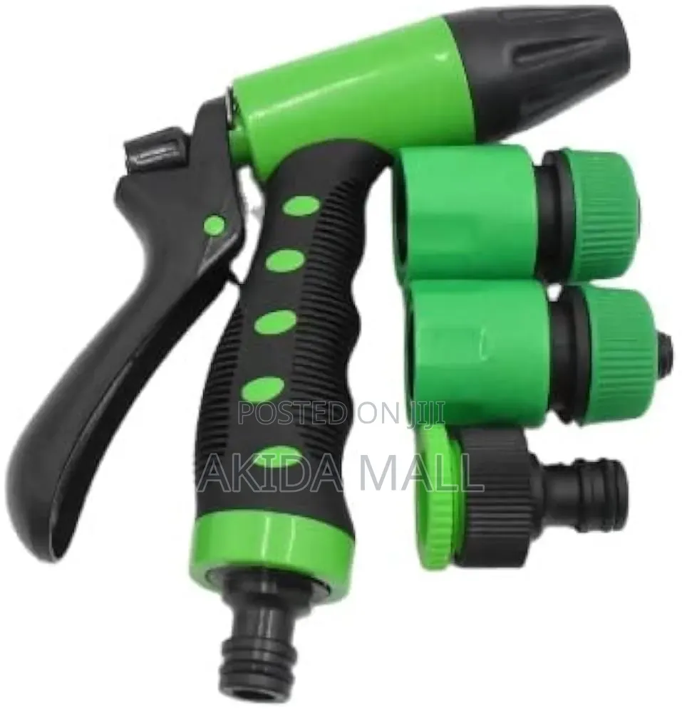 Professional Spray Gun Set With Multi-Pattern Nozzle Connectors