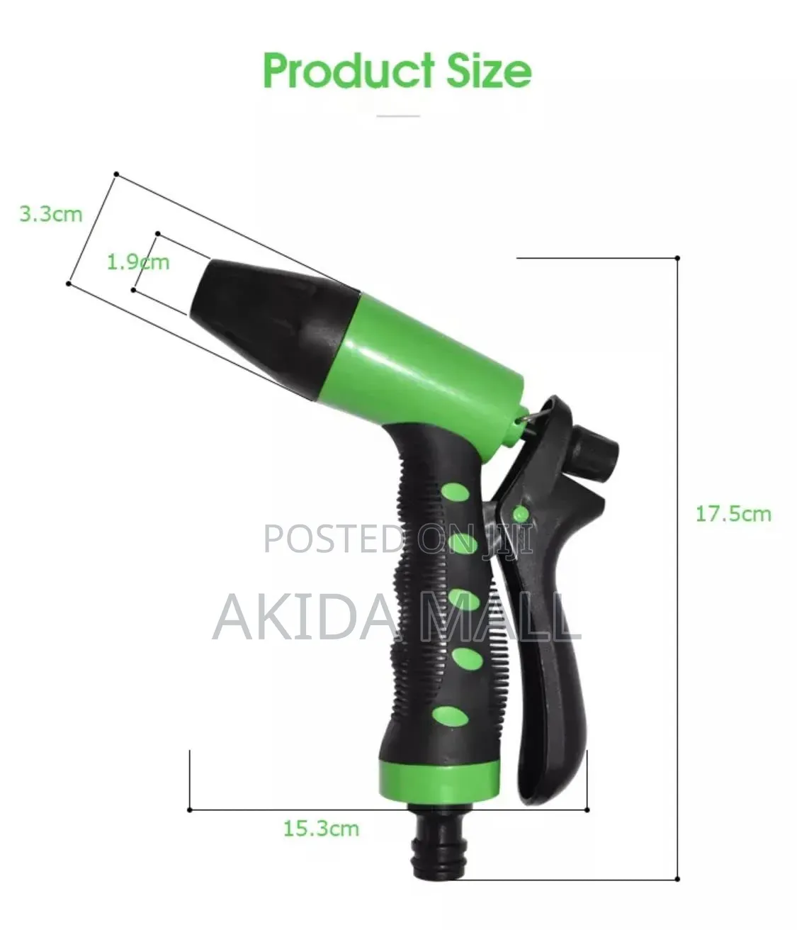 Professional Spray Gun Set With Multi-Pattern Nozzle Connectors
