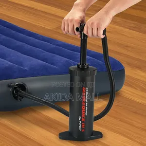 Intex Double Quick Manual Inflation Hand Pump For Airbed,Boat,Pool Toy
