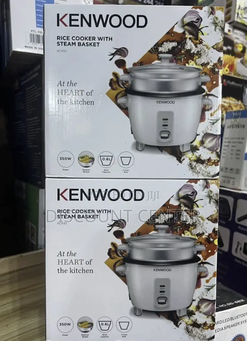 Kenwood Rice Cooker With Steamer 0.6 Liter