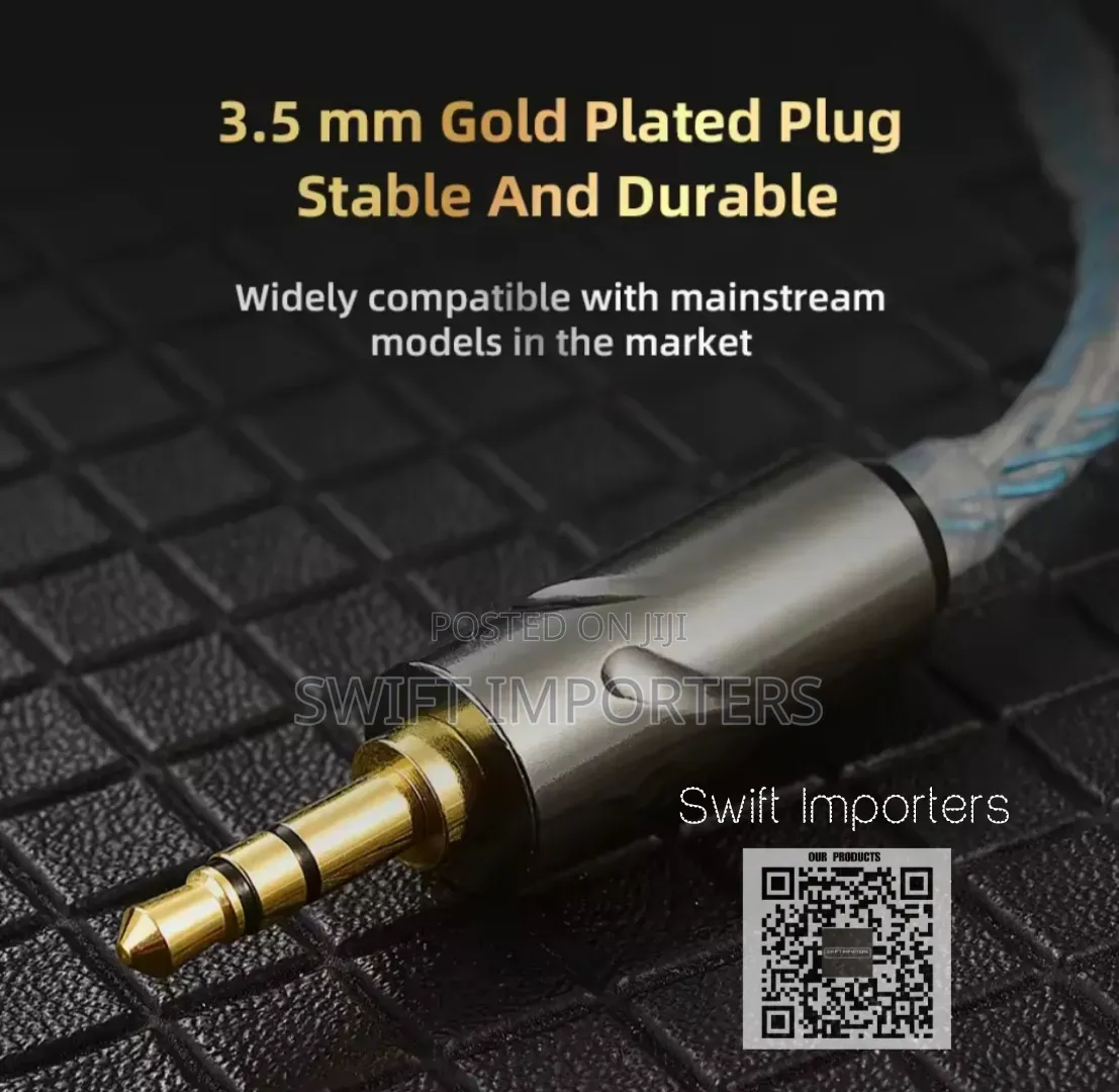 Iem Upgrade Cable Qdc Inears In-ear Monitor Wire Kz Zsn Edx Pro Qkz T1