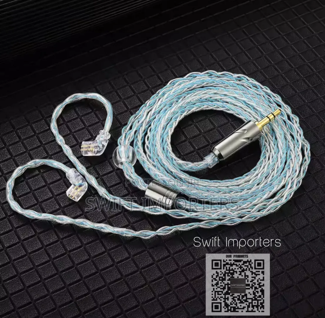Iem Upgrade Cable Qdc Inears In-ear Monitor Wire Kz Zsn Edx Pro Qkz T1