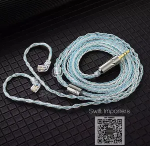 Iem Upgrade Cable Qdc Inears In-ear Monitor Wire Kz Zsn Edx Pro Qkz T1