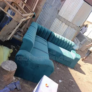 Five Seater L Sofa Set