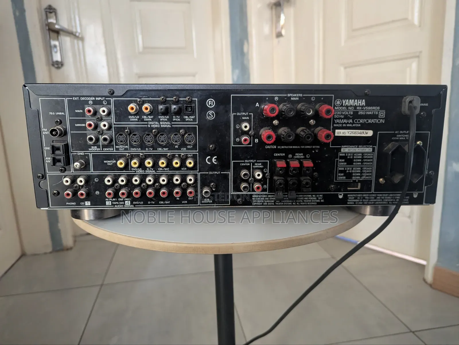 Uk Used Yamaha and Sony Amplifier / Av Receiver