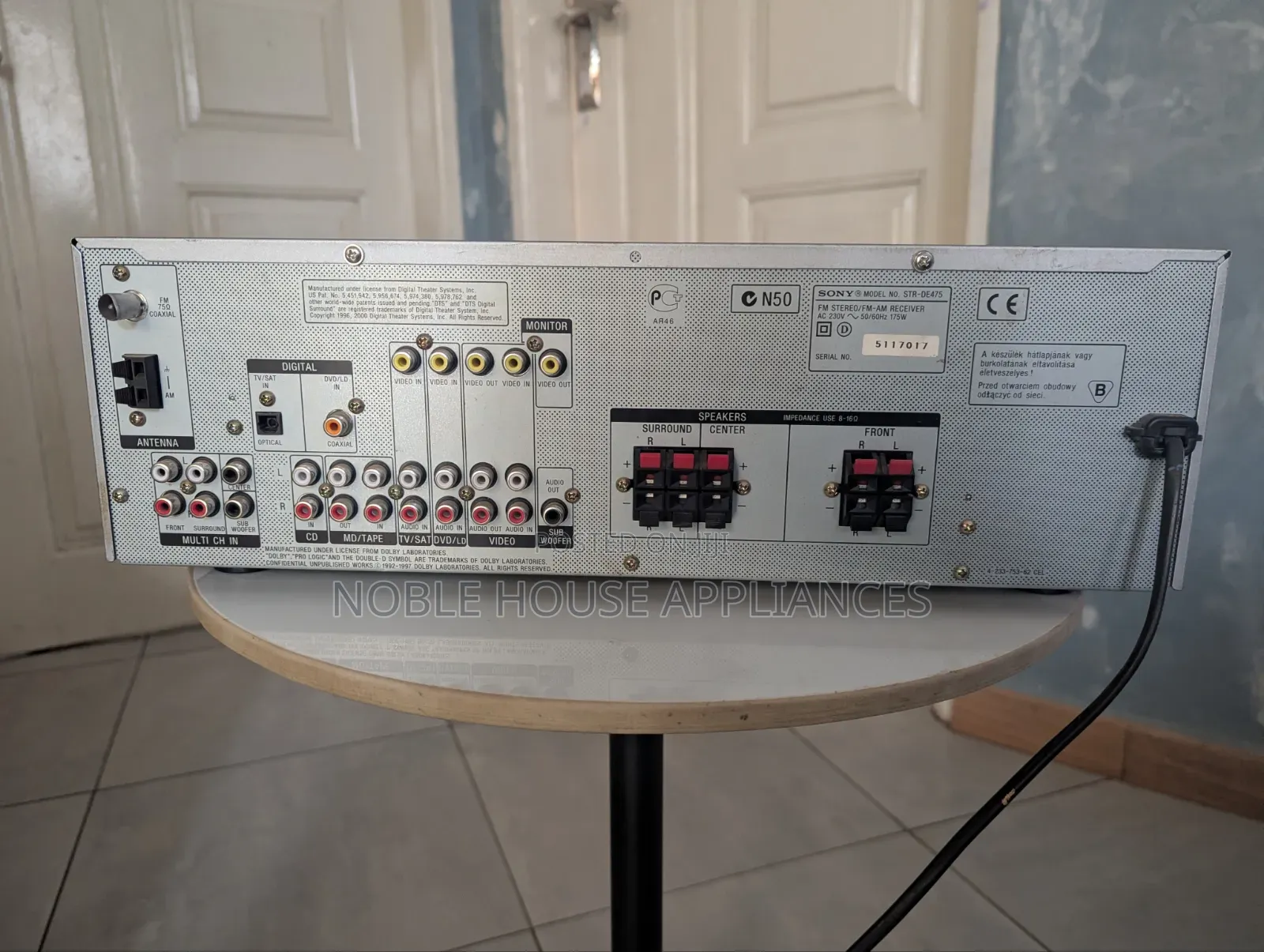 Uk Used Yamaha and Sony Amplifier / Av Receiver