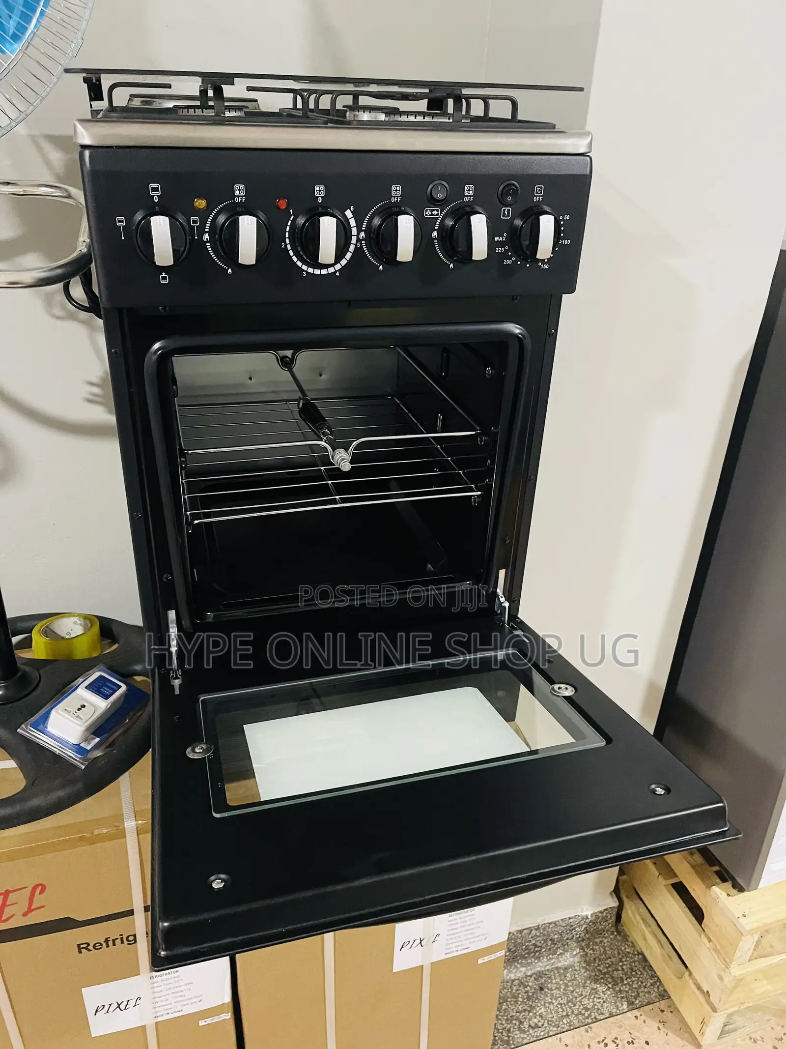 Imported One Week Used Global-Star Electric and Gas Cooker