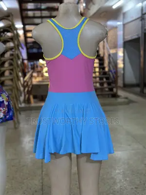 Multi-Colored Ladies Swimming Costume