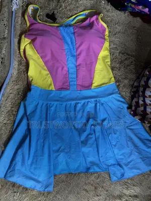 Multi-Colored Ladies Swimming Costume