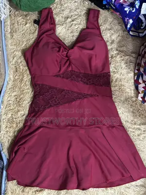 Women’S Swim Dress - Maroon