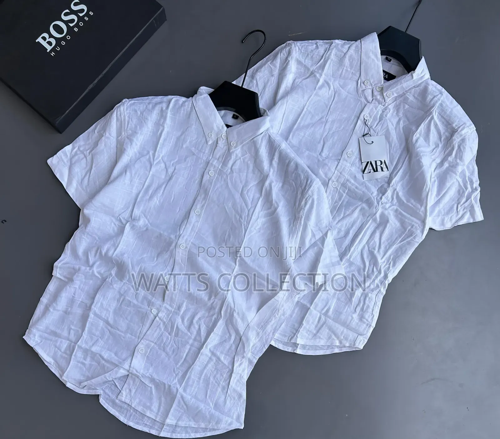 Short Sleeves Linen Shirts