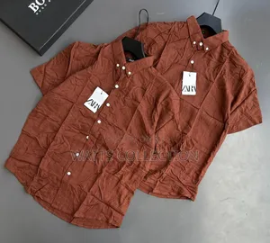 Short Sleeves Linen Shirts