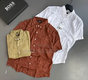 Short Sleeves Linen Shirts