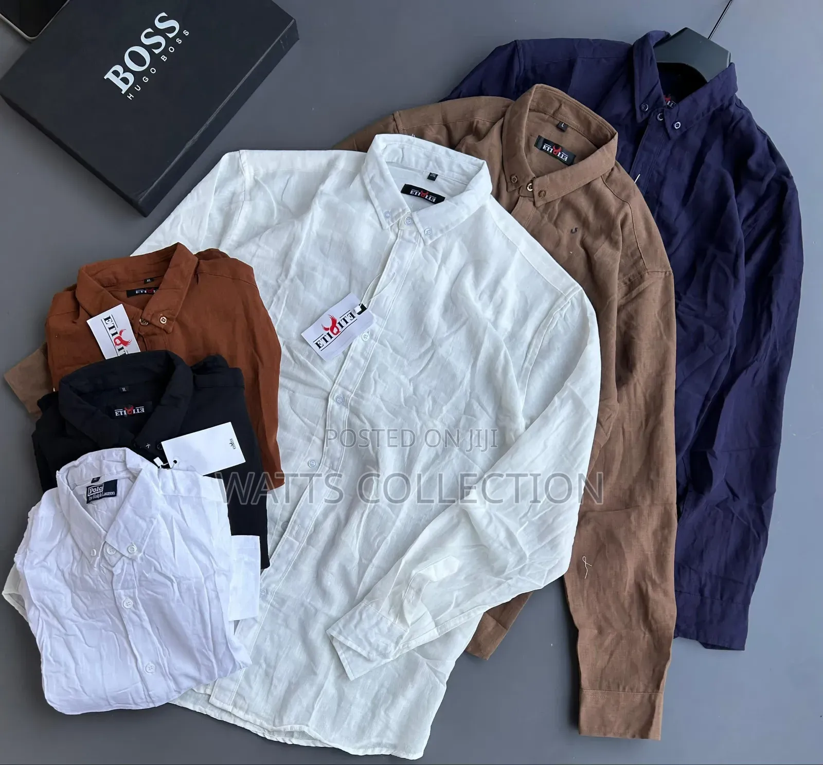 Short Sleeves Linen Shirts
