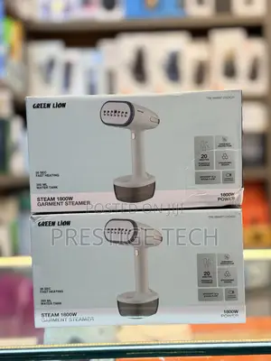 Green Lion Portable Garment Steamer 1800w With 20min Powerful Steaming