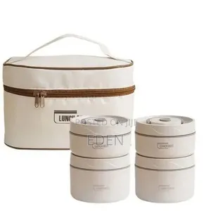 Anniversary 5 In 1 Food Flask With An Insulated Bag Carrier